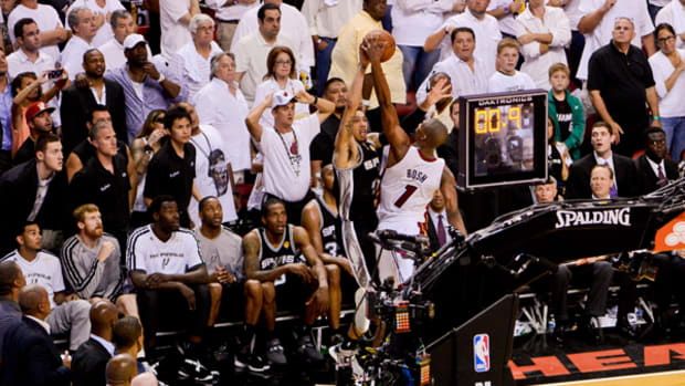 Chris Bosh Block Sends Heat to Game 7